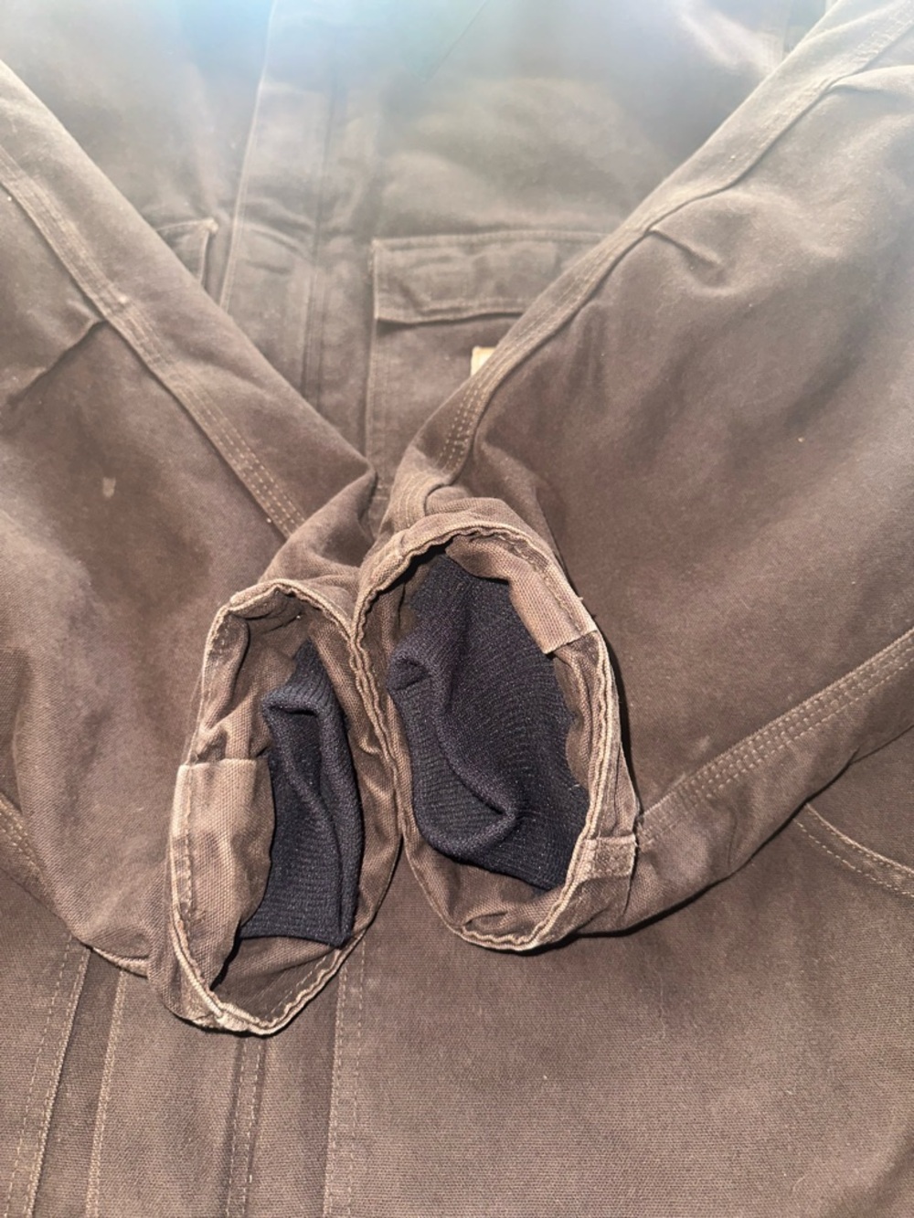Carhartt Men’s Brown Work Jacket - Insulated Canvas Coat Size 3XL C26 DKB - Picture 11 of 16